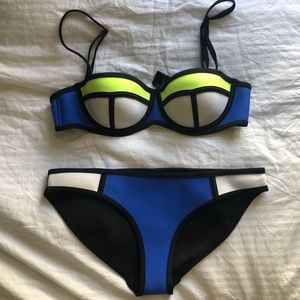 TRIANGL Poppy Blue Crush Swimsuit